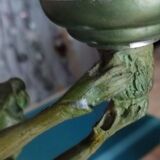 Women's statuette lamp