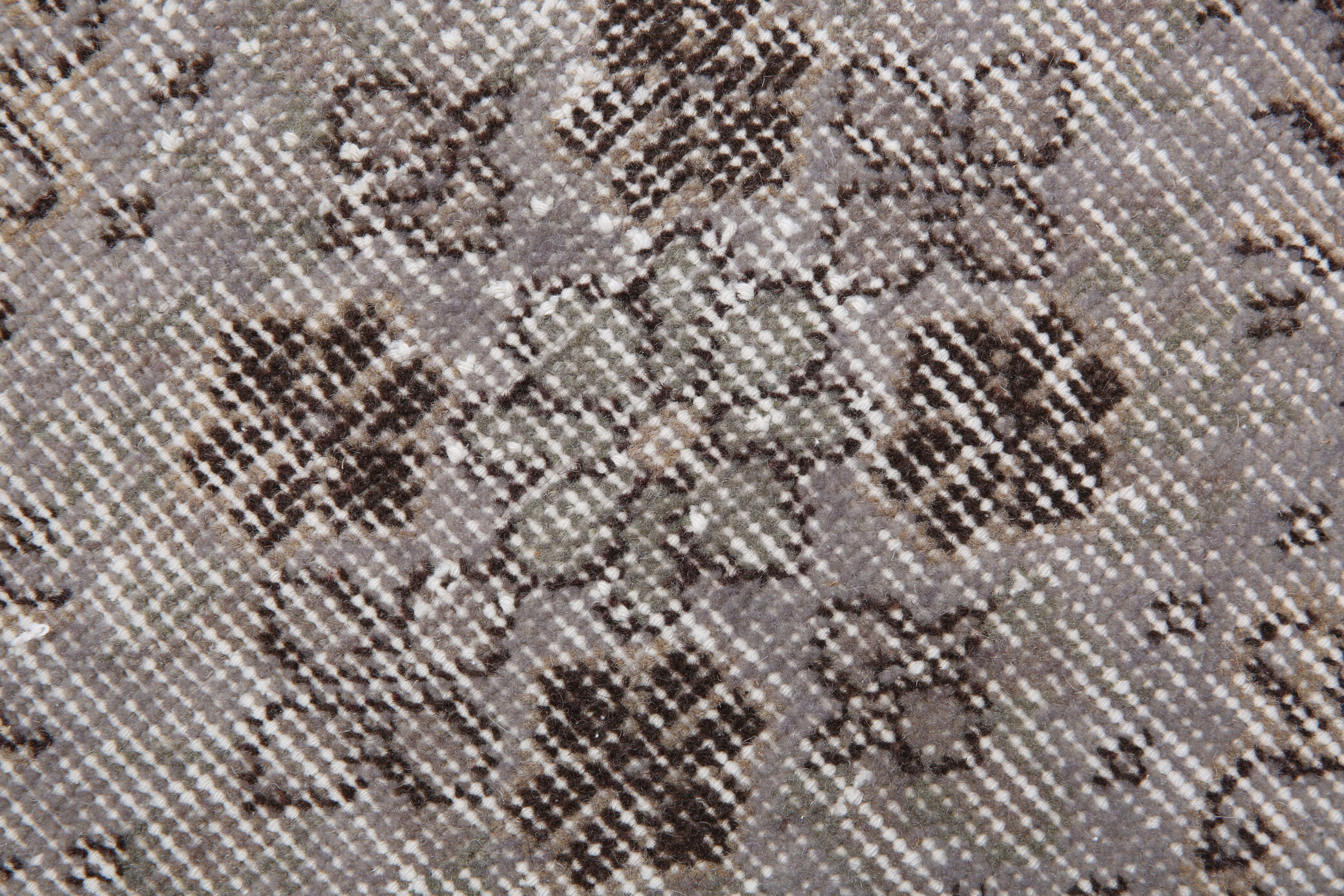 Tapis turc gris affligé 206x114cm