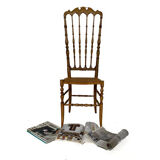Chaise Chiavari années 1940 Italie