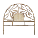 Headboard rattan and caning 2 people