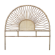Headboard rattan and caning 2 people