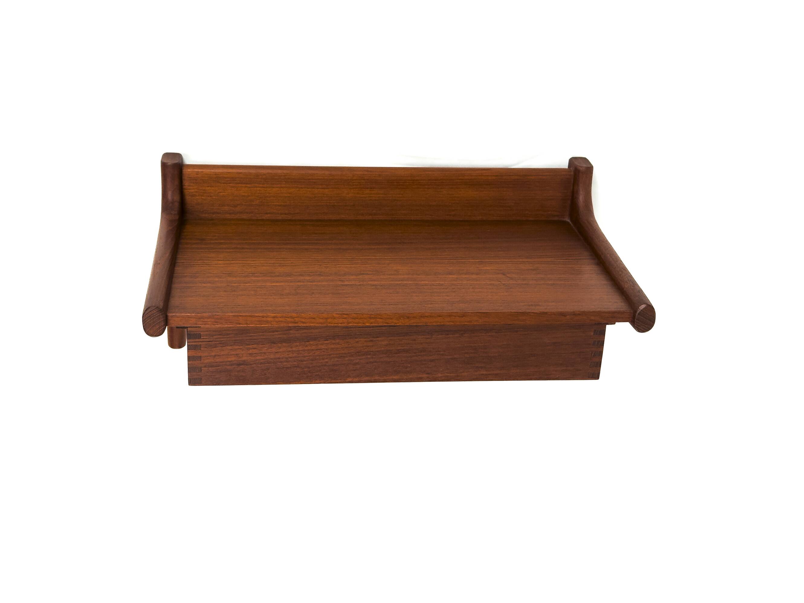 Teak Wall Console attributed to Børge Mogensen, 1960s