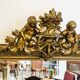 Large antique Louis-Philippe style mirror