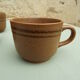 6 stoneware cups