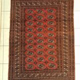 Handmade Bukhara carpet 181x125cm
