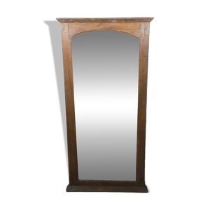 Miroir en teck birman