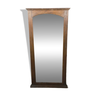 Burmese teak mirror