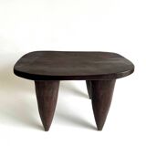 Senoufo M wooden stool - end table - side table Stool in