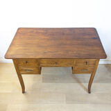 Walnut Art Nouveau Desk, Spain, 1910's