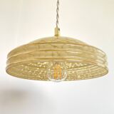 Pendant light with Clichy glass shade