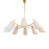 1950s Opaline Chandelier