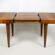 Walnut folding dining table by Jindrich Halabala for UP Zavody, 1940s