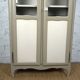 Parisian showcase dresser revamped country style wallpaper paint