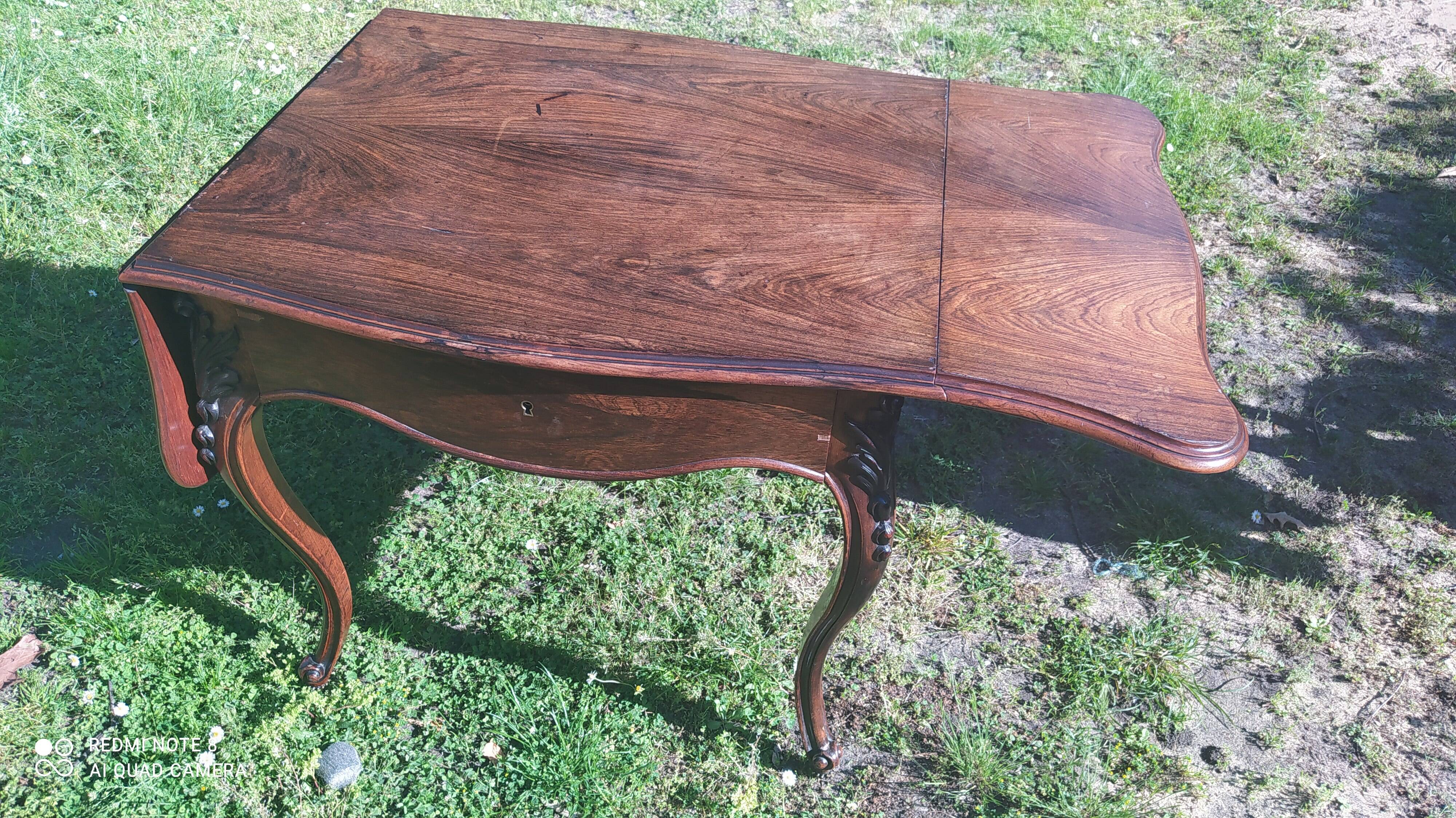 Middle table called Louis XV style, 19th century