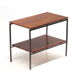 Vintage side table with magazine compartment made in the 1960s