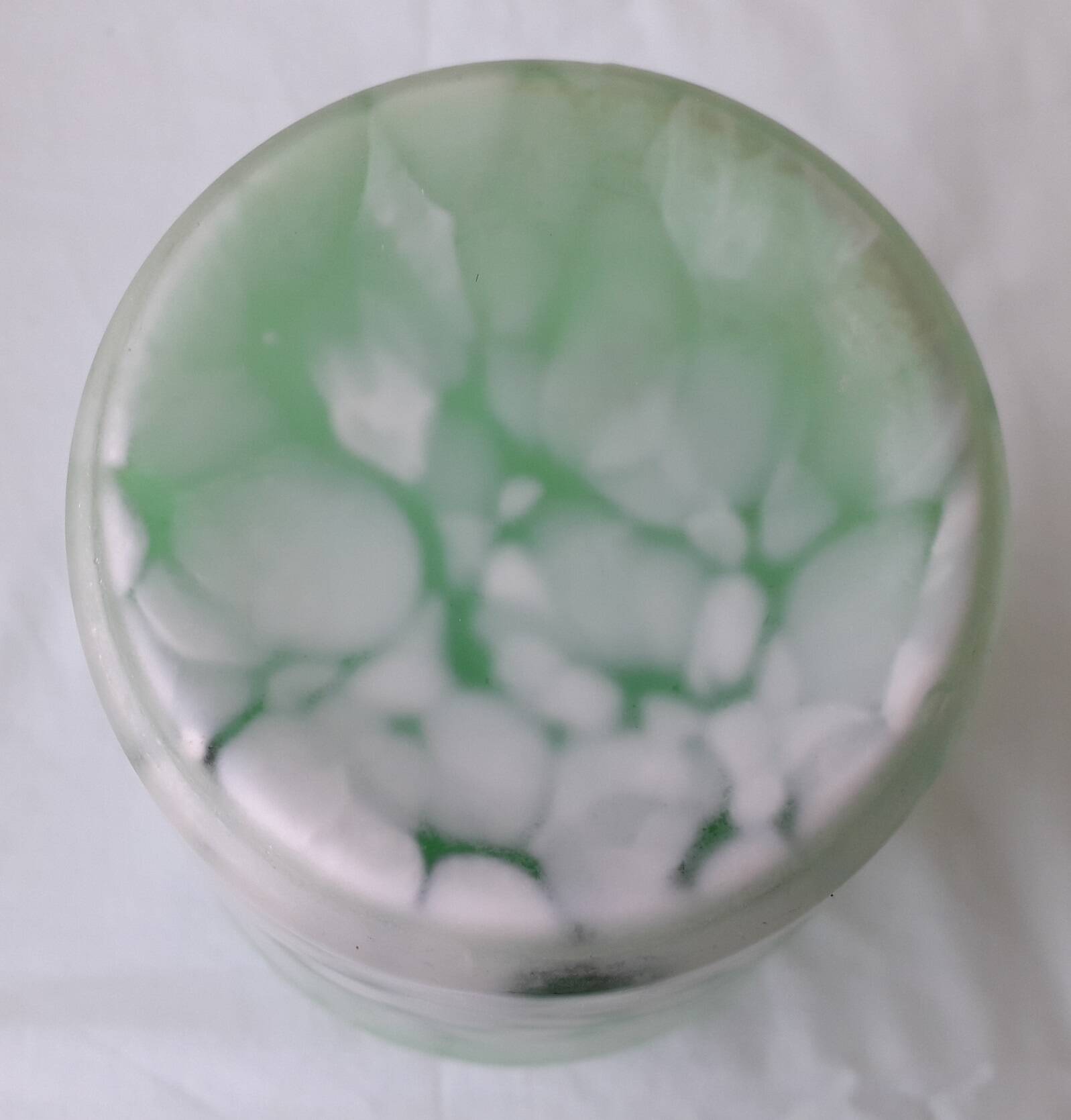 Clichy style glass vase