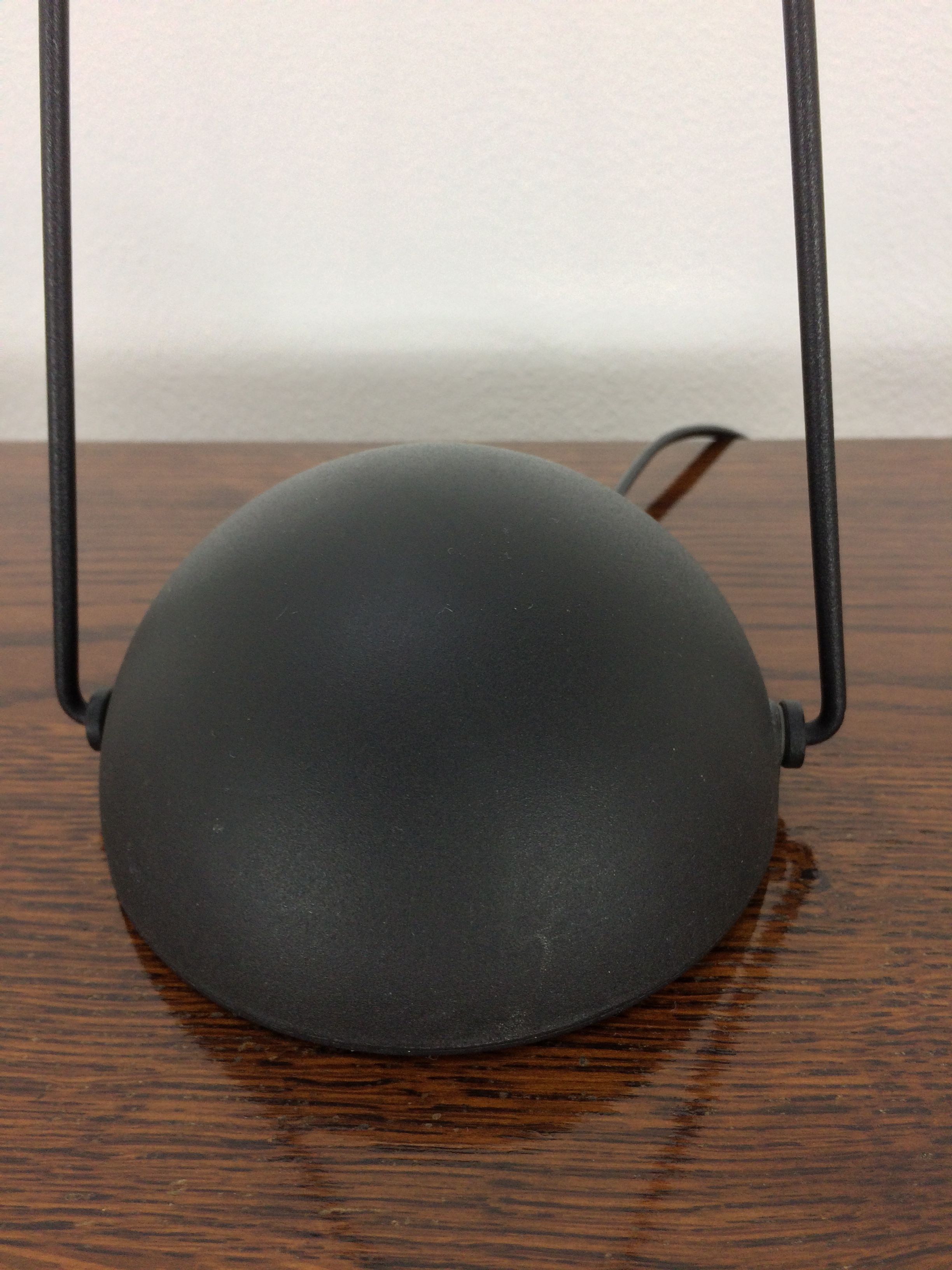 Lamp Meridiana by Paolo Piva for Stefano Cevoli, matte black