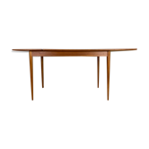 Danish MIdCentury Drop Leave Table in Teak Arne Vodder Style, 1960s Denmark