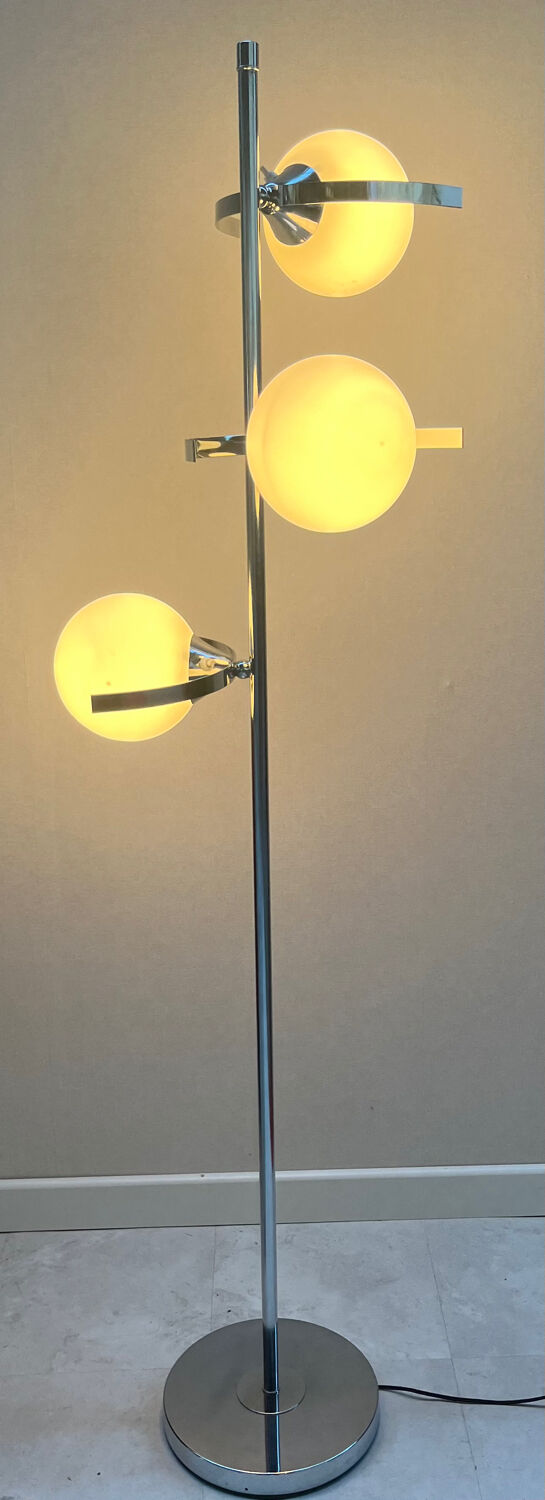 Lampadaire année 70 Space age cosmos