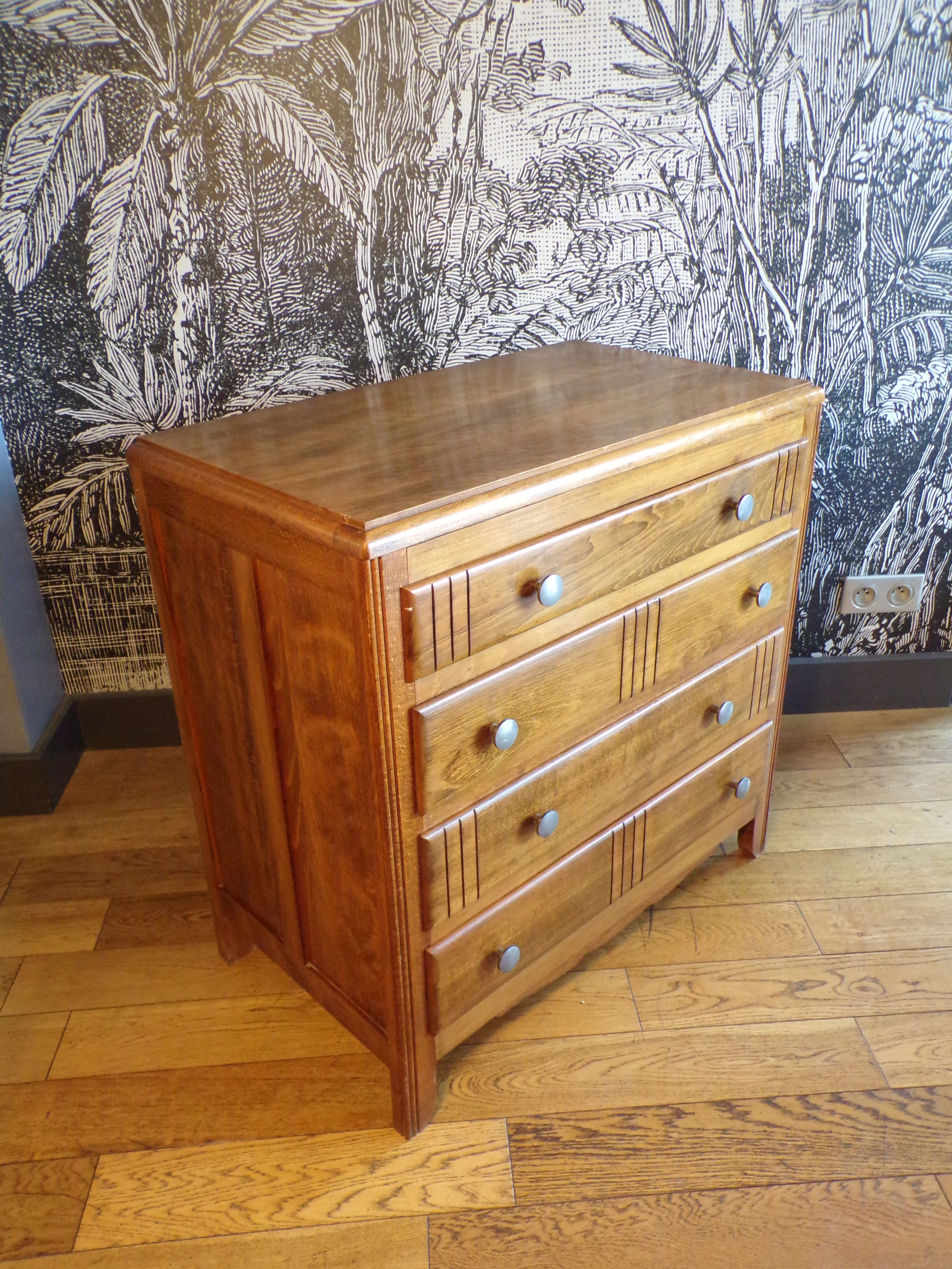 Commode vintage 4 tiroirs