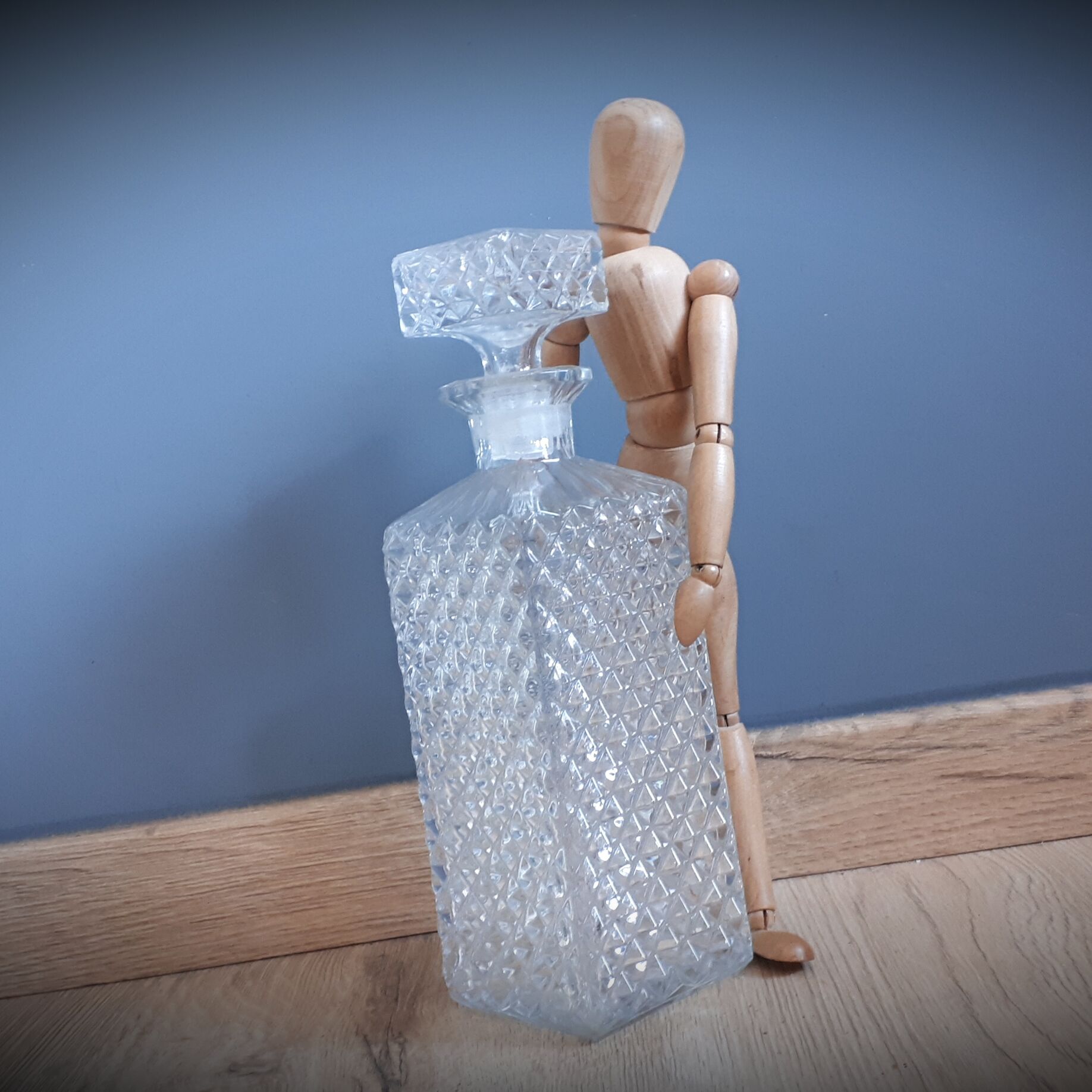 Old whisky carafe