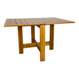 Table à manger vintage de style Japandi Chapo du milieu du siècle, 1960