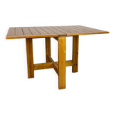 Table à manger vintage de style Japandi Chapo du milieu du siècle, 1960