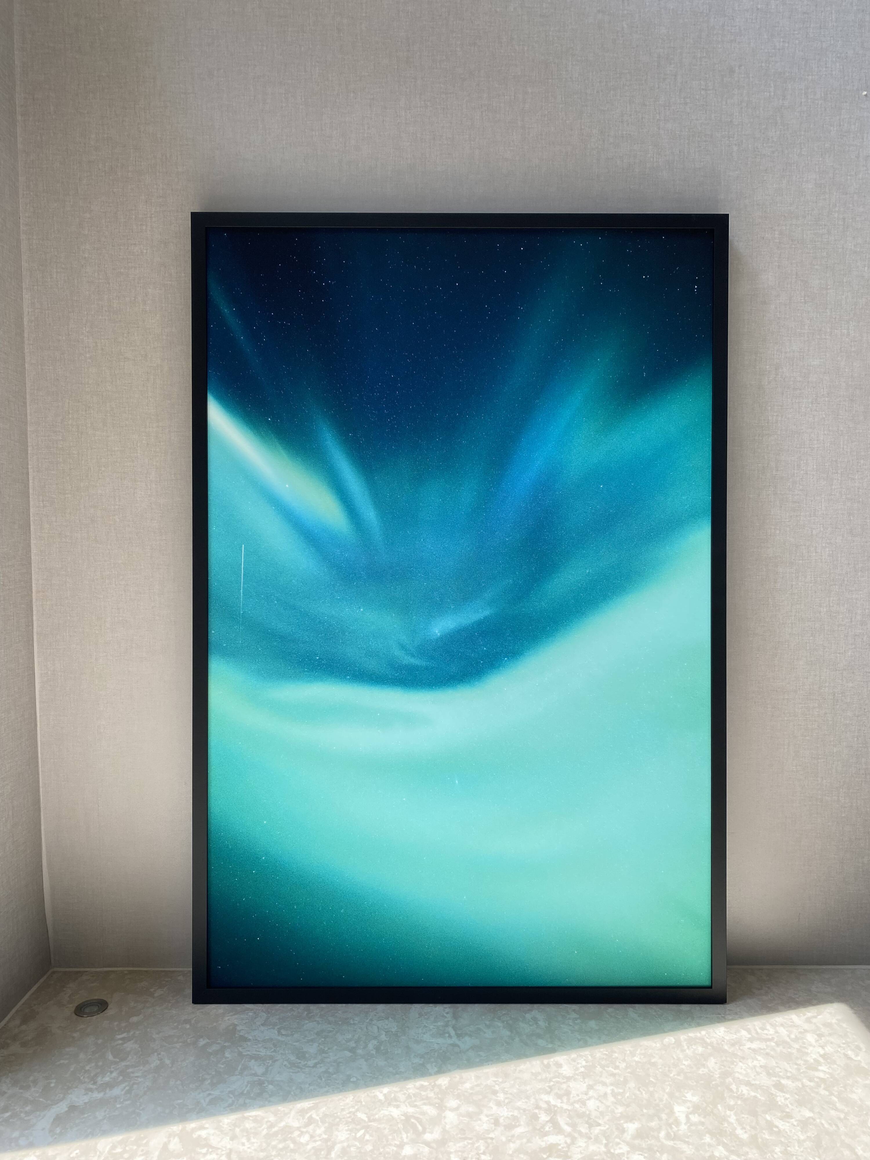 Fine Art Print – Aurora Borealis and Orionid Meteor | Night Photography