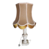 Vintage lamp with alabaster base
