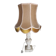 Vintage lamp with alabaster base