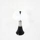 Black Pipistrello lamp by Gae Aulenti for Martinelli Luce, 1960s