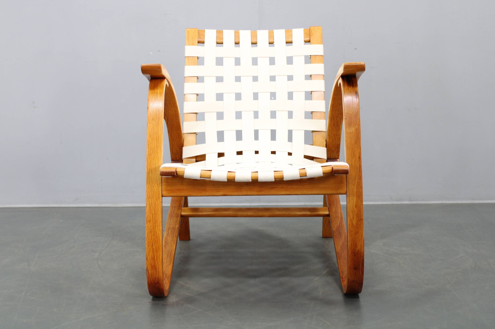 Mid-century bentwood armchair by Jan Vaněk, Czechoslovakia