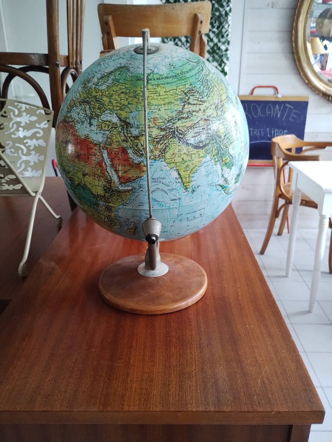 Earth globe