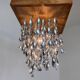 Design aluminium space age ceiling light/pendant - Czechoslovakia/1960s - 3pcs.