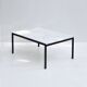 Florence Knoll table basse marbre "T-Angle" 1960s