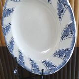 Old iron earthenware dish Vermont and Blanchet