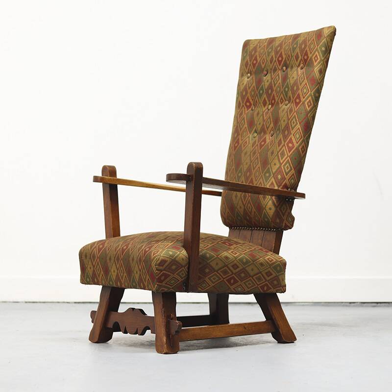 Unique Sculptural Armchair 1970s