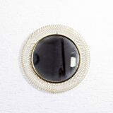 Round metal mirror 1950