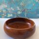 Scandinavian teak aperitif or emptying dish, vintage 60s