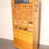 Xl vintage haberdashery 'tubor tubca' by poreye & fils - belgium - 1950's