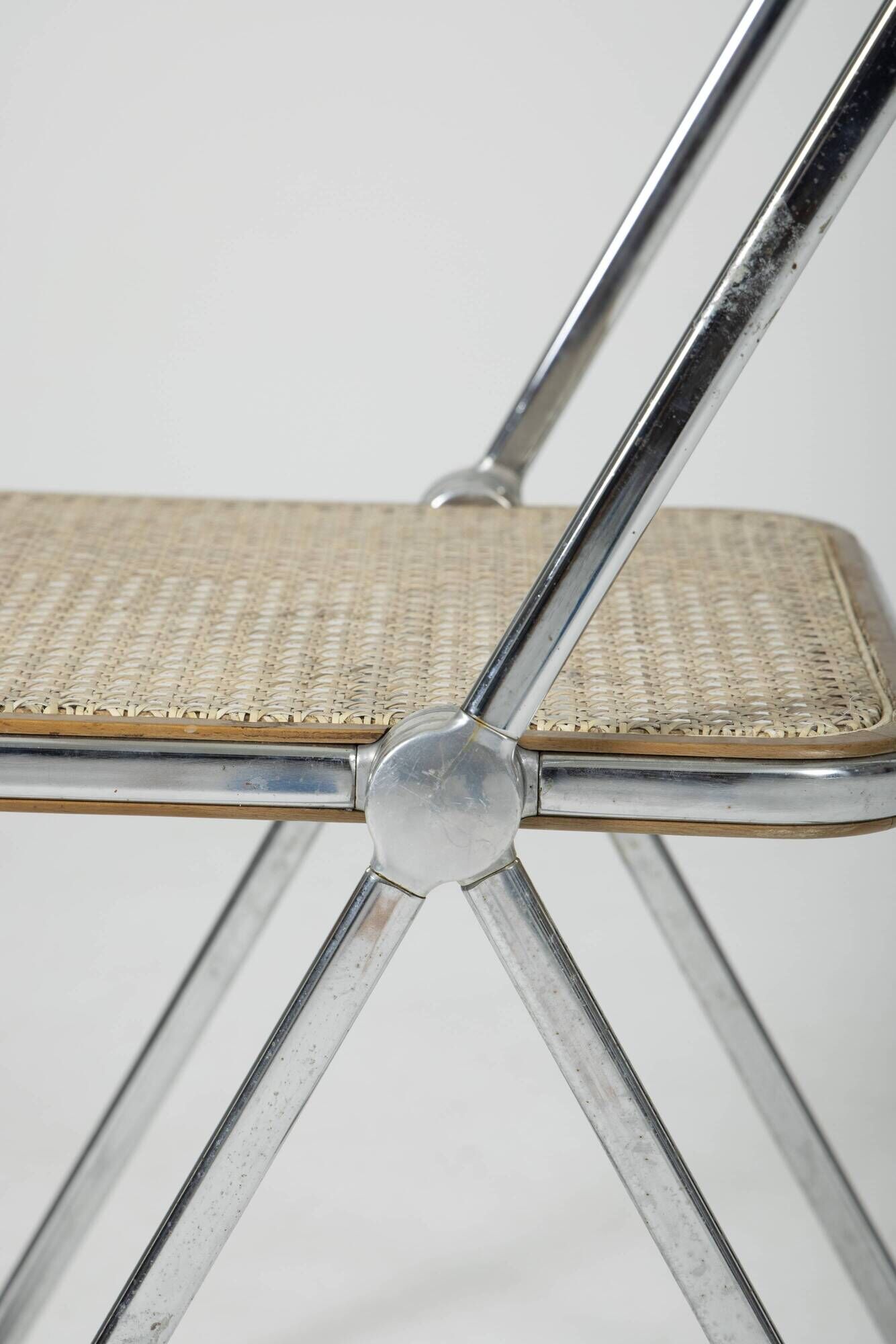 Set of 4 Plia chairs by Giancarlo Piretti for Castelli / Anonima Castelli, 1960s