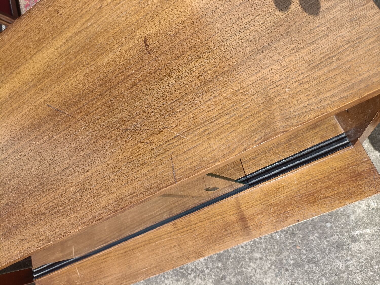 Bar furniture, vintage showcase