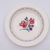 Round hollow dish décor Cannes by Digoin Sarreguemines