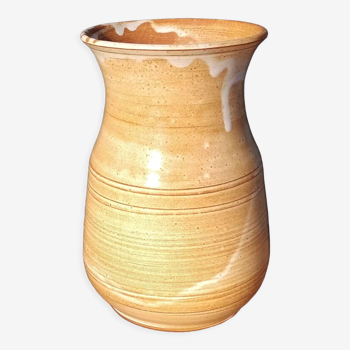 Vase grès émaillé