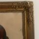 Portrait de jeune femme au fusain, école française vers 1840