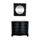 Dresser and its mirror