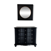 Dresser and its mirror