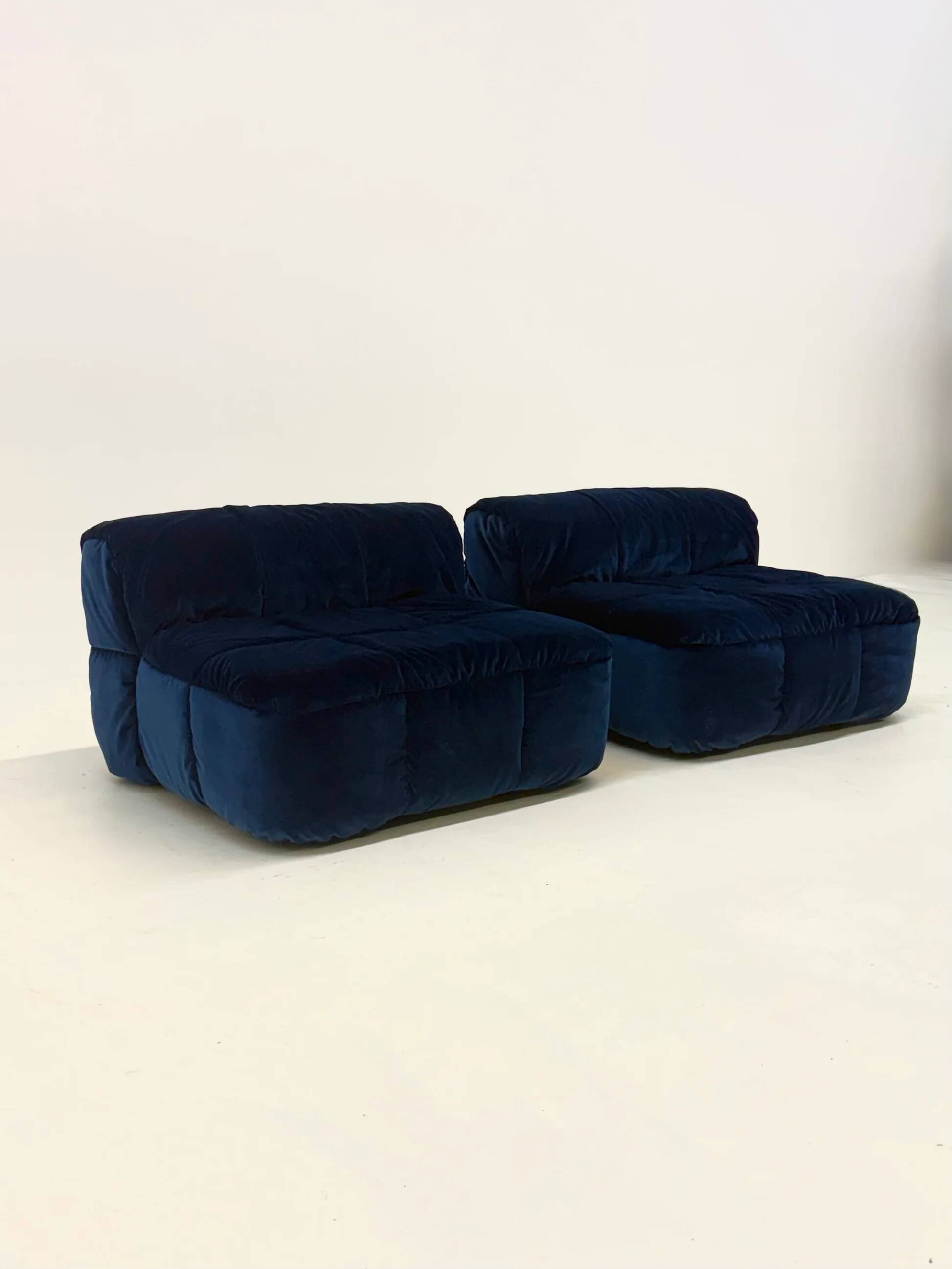 Strips sofa / armchair modules by Cini Boeri for Arflex