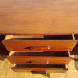 Sideboard inlaid teak 1960s