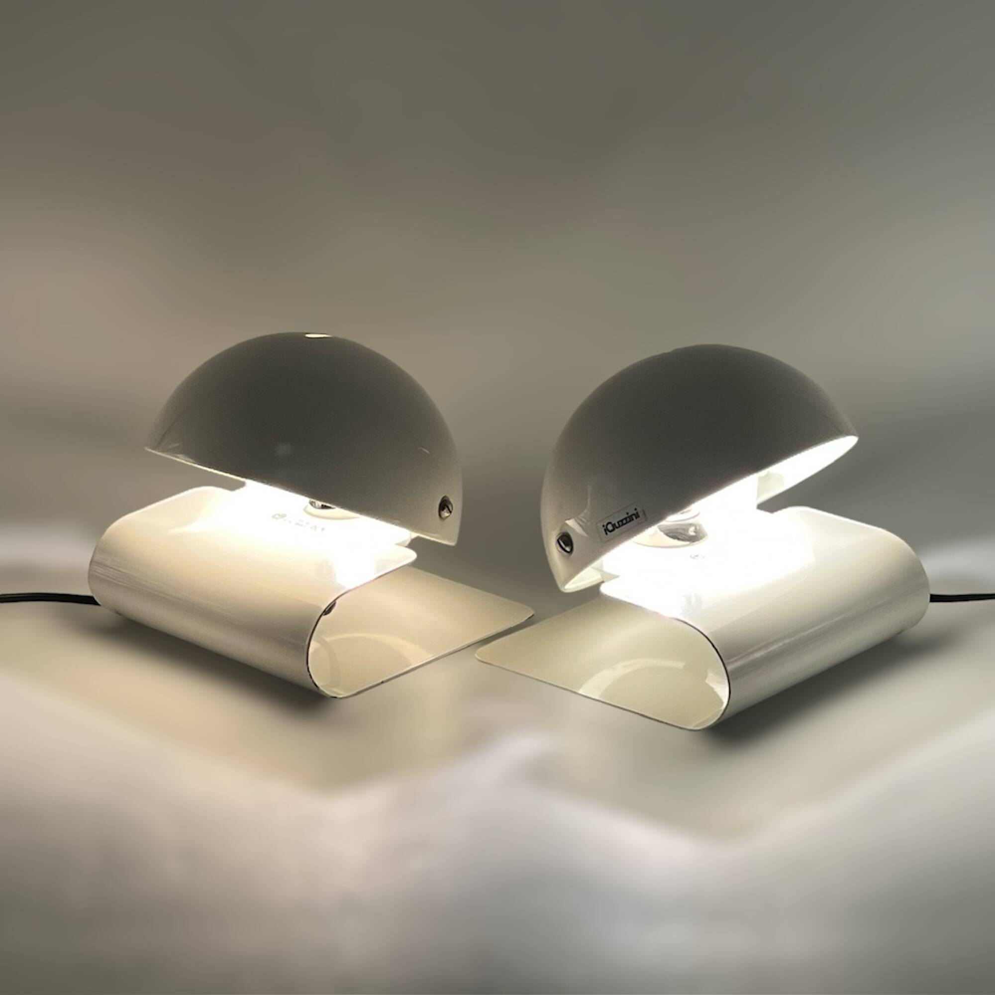 Rare Pair of Lamps 'Bugia' by Giuseppe Cormio for Harvey Guzzini, 1970s